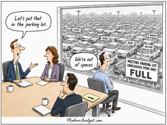 When the Meeting Parking Lot Is Full